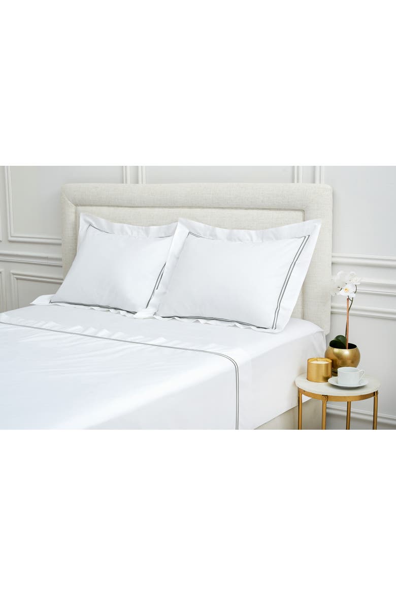 Legacy Pearl Bedding Sheet Collection, Alternate, color, Gray