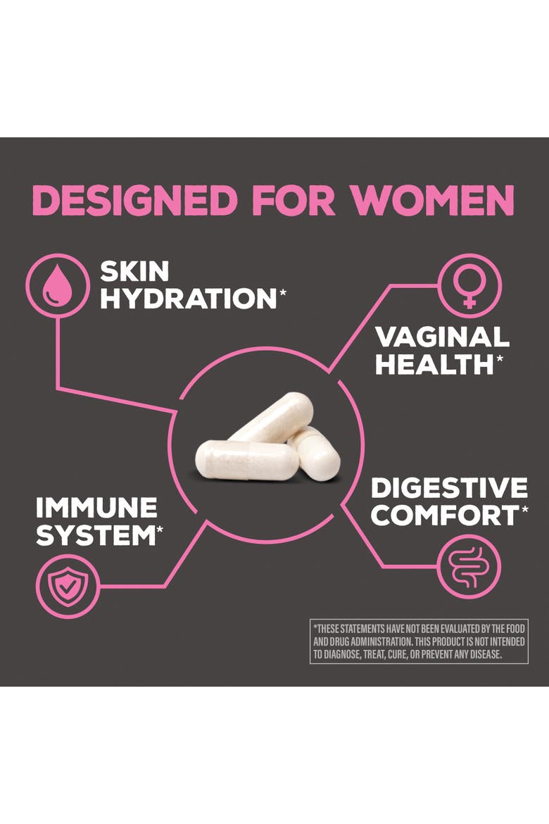 Active Performance Women's Probiotic Capsules, 50 Billion CFU, 30ct Bottle, Alternate, color, No Color
