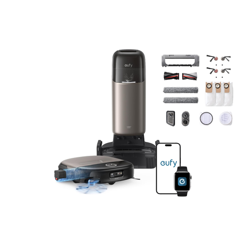 Omni S2 Robot Vacuum and Mop Combo with Accessory Kit and Fragrance Diffuser