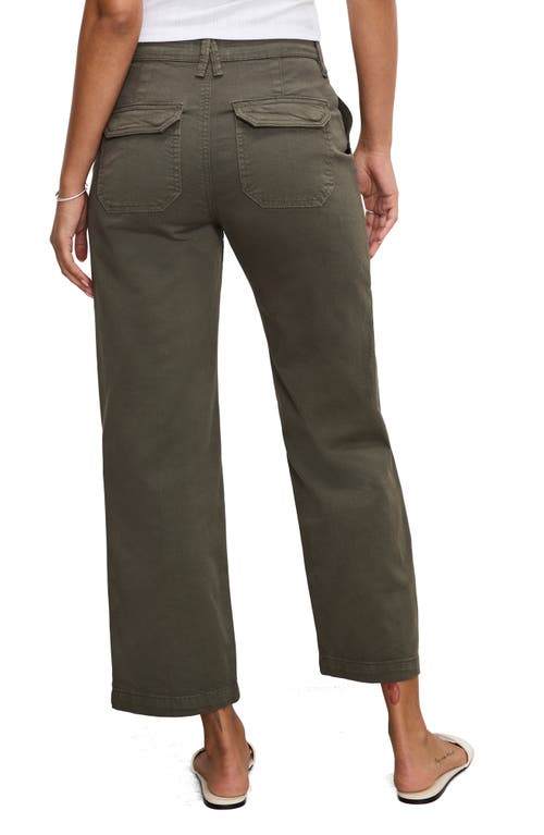 GOOD AMERICAN GOOD AMERICAN CROP TWILL CARGO PANTS