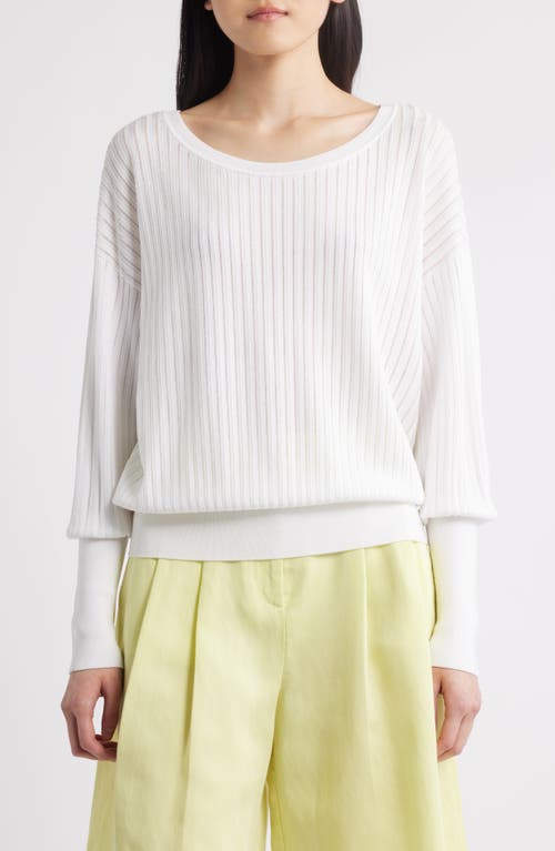 Hugo Boss Boss Fallonia Pointelle Crewneck Sweater