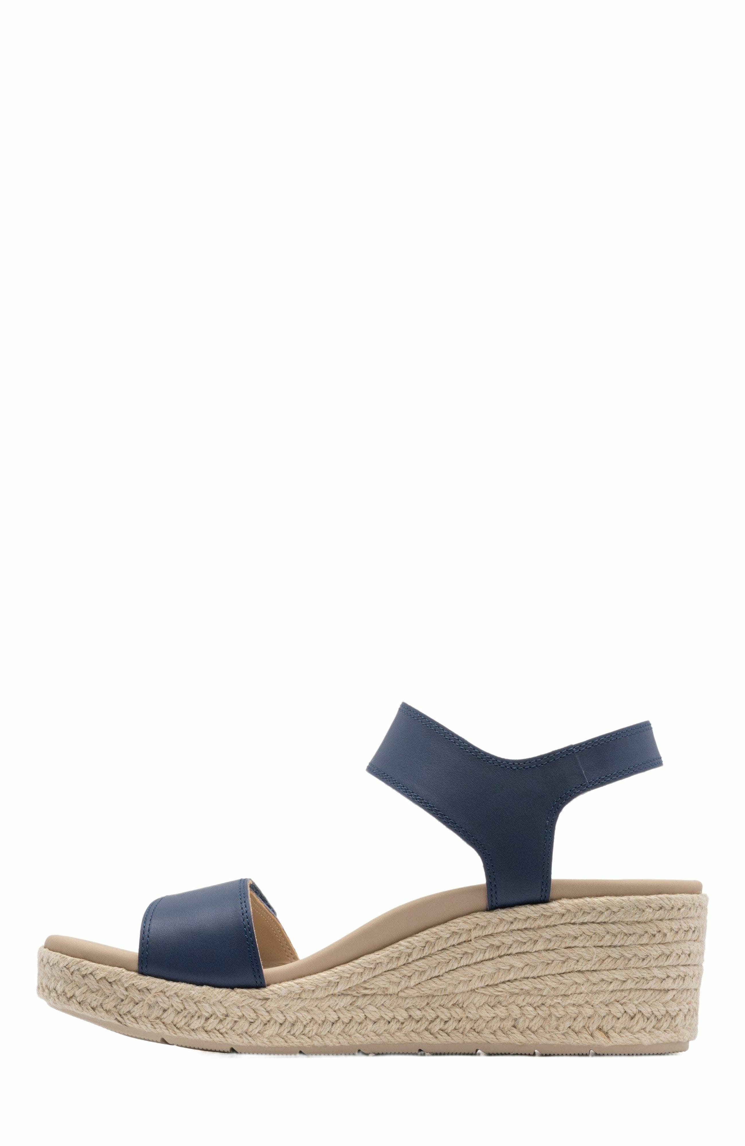 Riviera Strap Sandal, Alternate, color, Navy - Regular