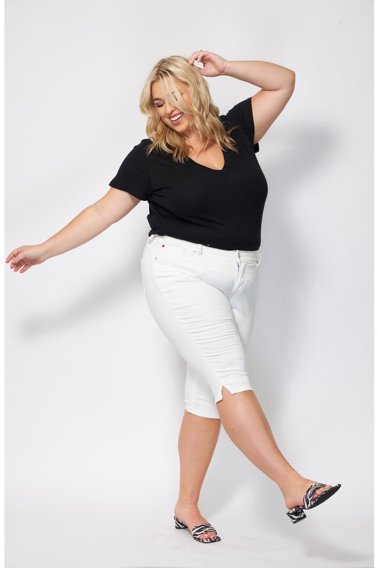 Pirate Crop Jeans, Alternate, color, CLARE