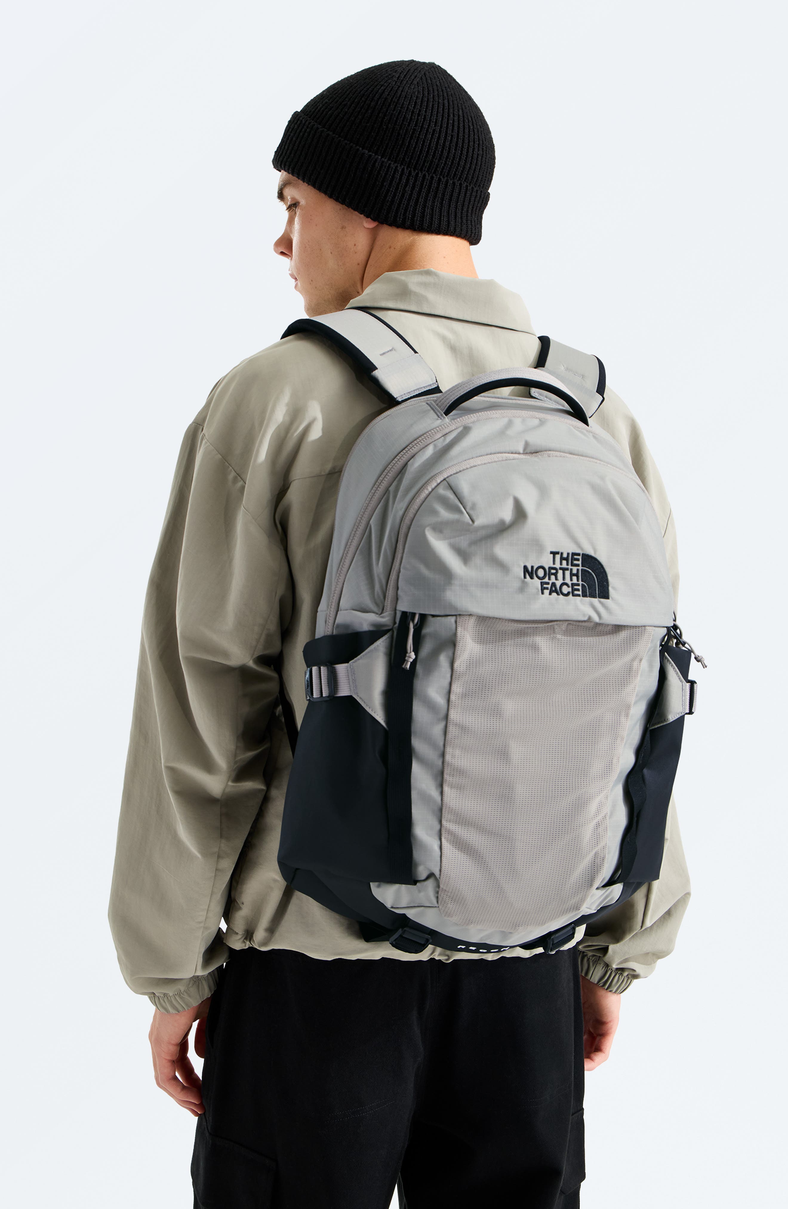 Recon 28L Water Repellent Backpack, Alternate, color, STONE SLAB/ TNF BLACK