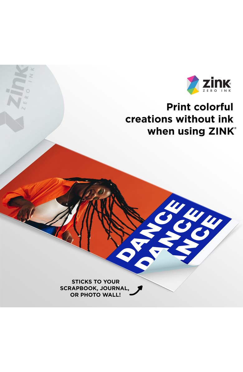 HP Sprocket Panorama Paper Roll, Alternate, color, White