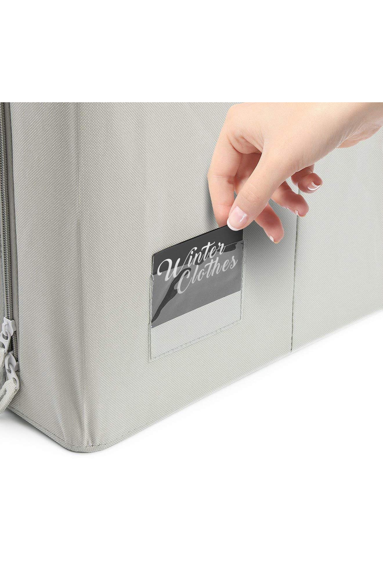 SORBUS 4-Pack Foldable Storage Boxes, Alternate, color, 