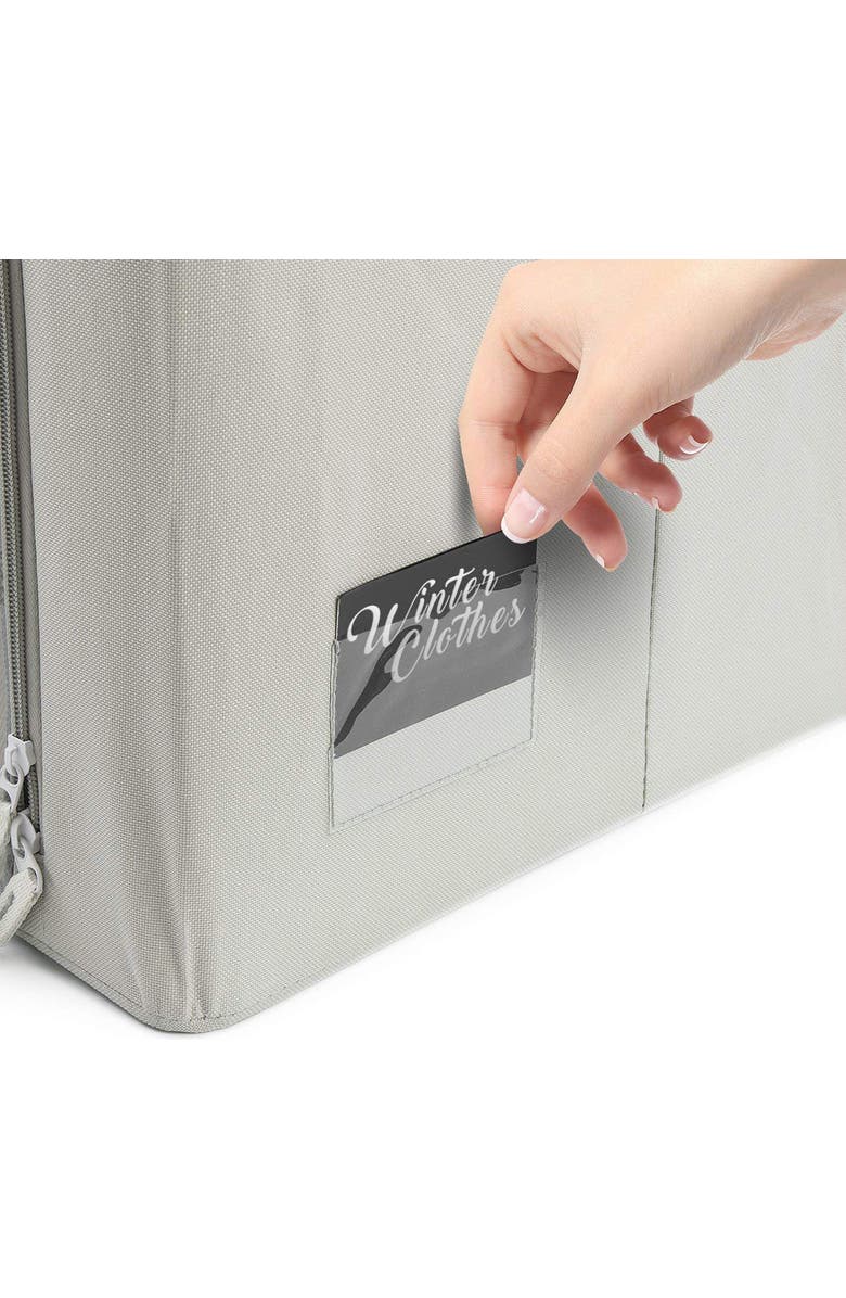 SORBUS 4-Pack Foldable Storage Boxes, Alternate, color,