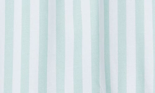 Beachlunchlounge Darby Short Sleeve Button-up Shirt In Pond Green