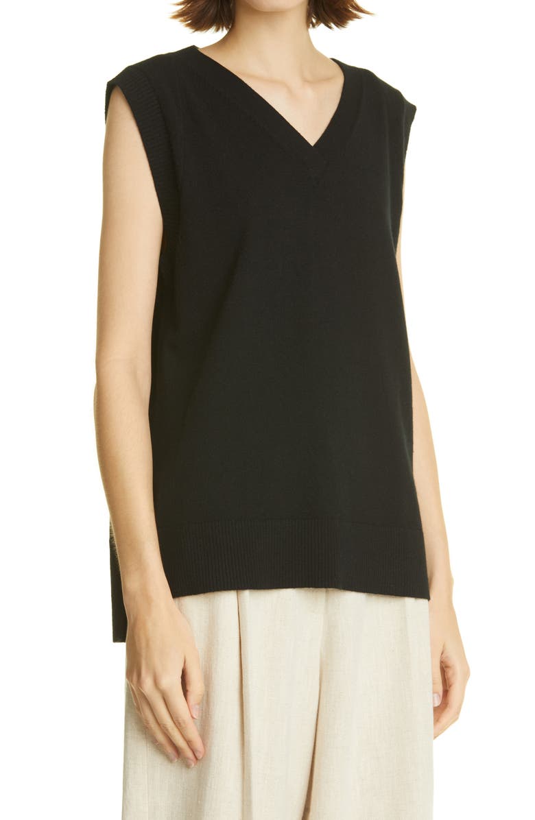 Rosetta Getty Cashmere Vest, Alternate, color,