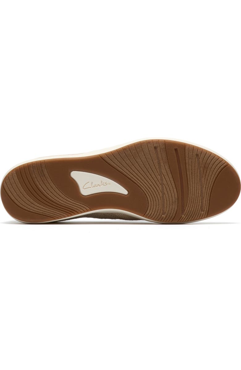 Clarks<sup>®</sup> BreezeSky Zoe Slip-On Sneaker, Alternate, color, Sand Canvas