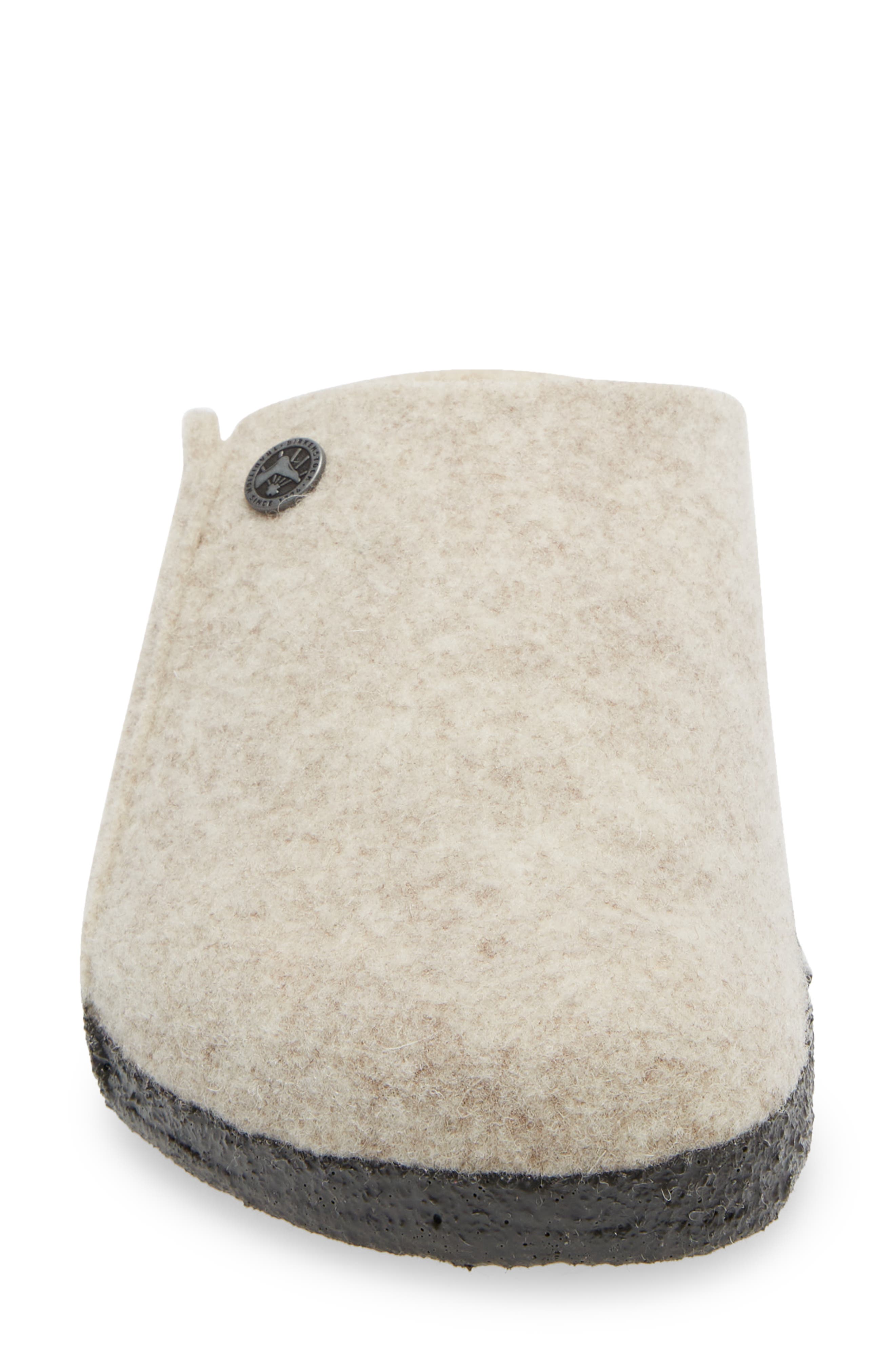 Zermatt Genuine Shearling Lined Slipper, Alternate, color, EGGNOG/ NATURAL