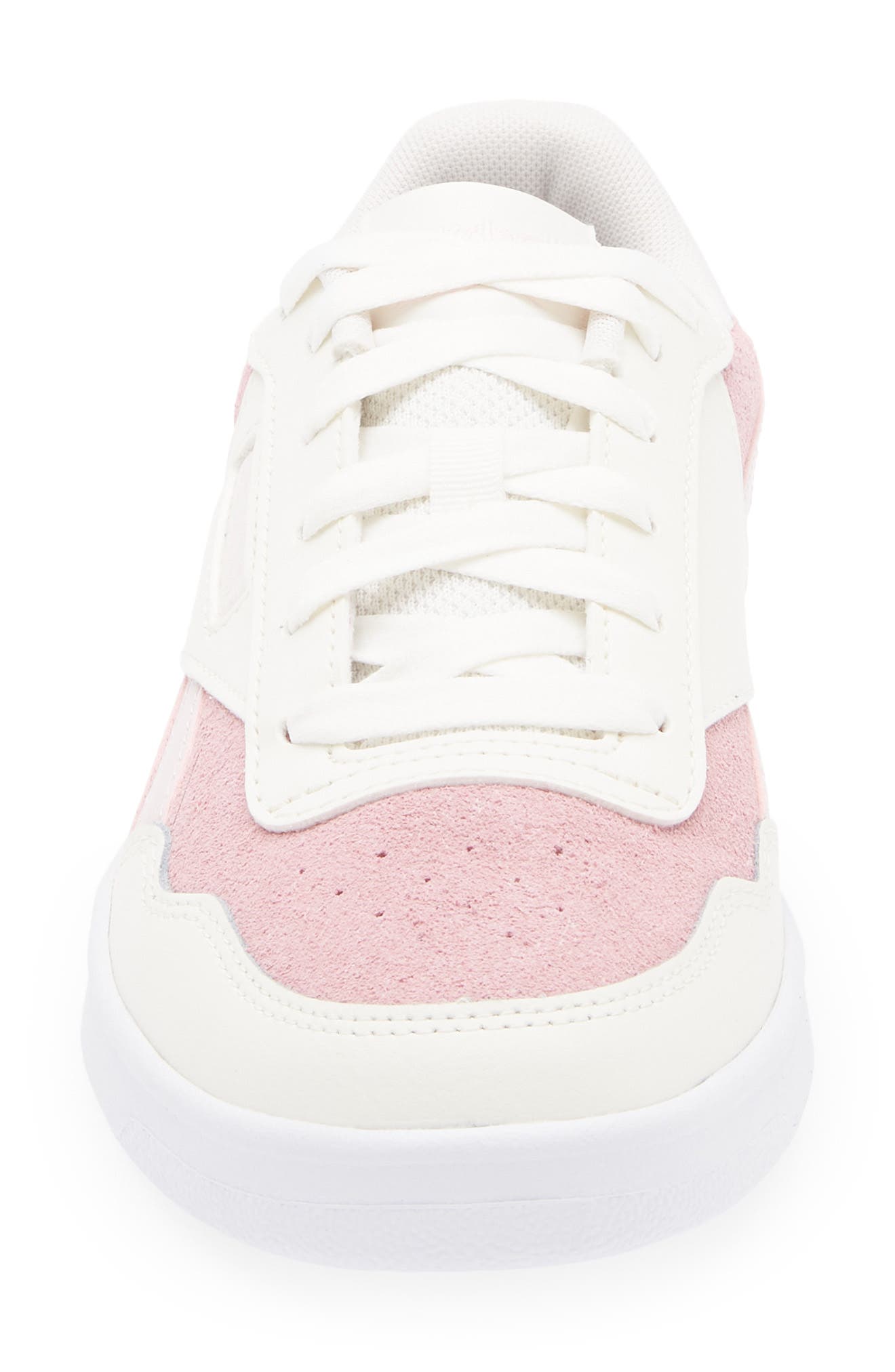 Reebok Court Advance Sneaker, Alternate, color, White Chalk Pink