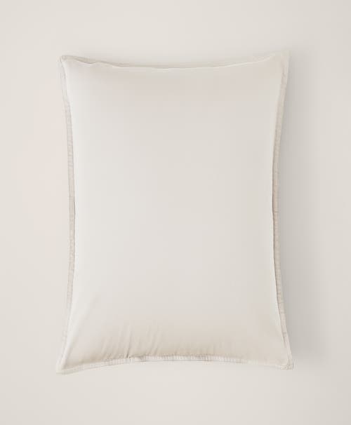 Pact Organic Room Service Sateen Sham 2-pack In Neutral