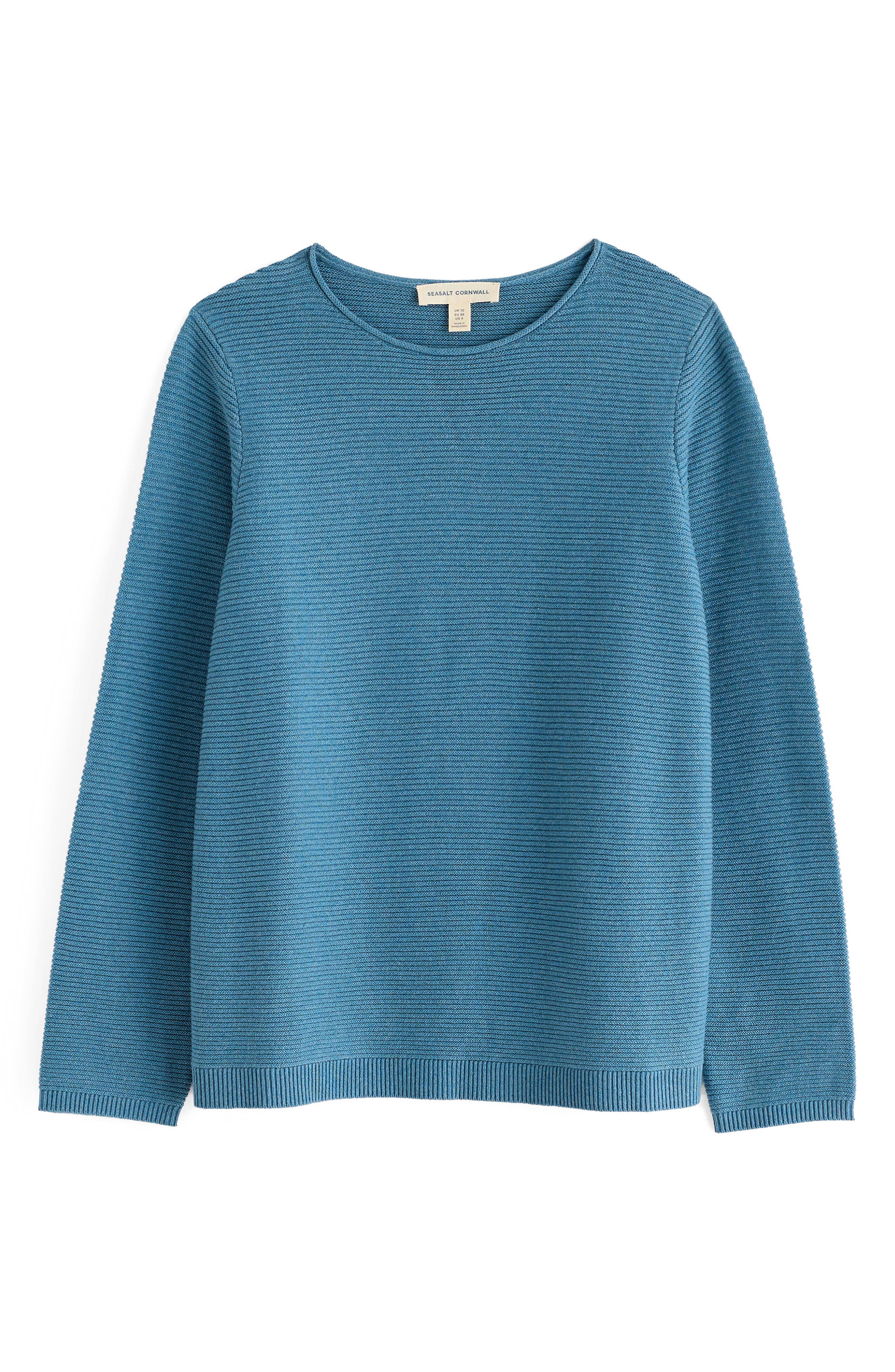 Seasalt Cornwall Makers Rib Organic Cotton Sweater (Women) | Nordstrom