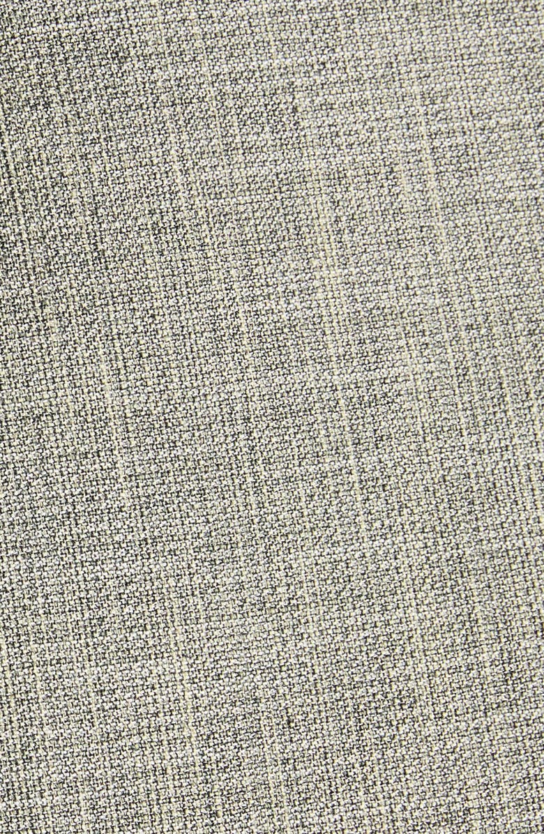 Bottega Veneta Mélange Vest with Removable Leather Collar, Alternate, color,