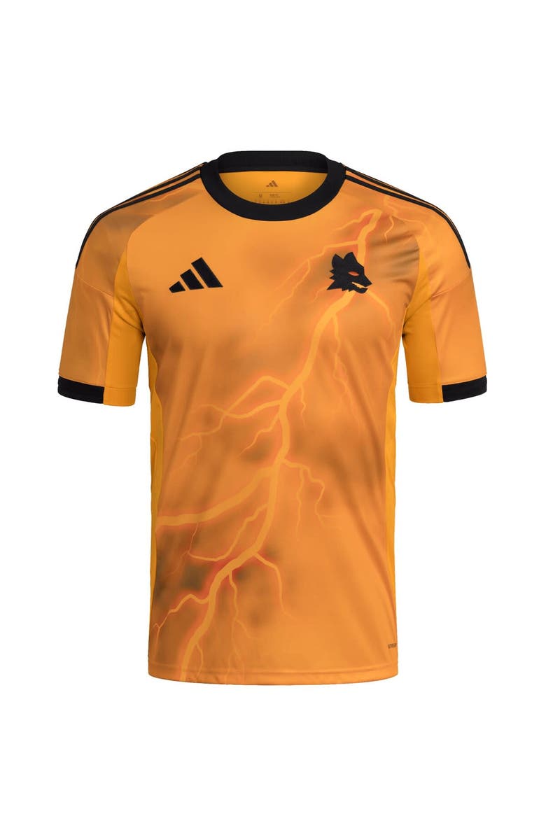 adidas Men's adidas Orange AS Roma 2025/26 Away Replica Jersey, Alternate, color, Orange