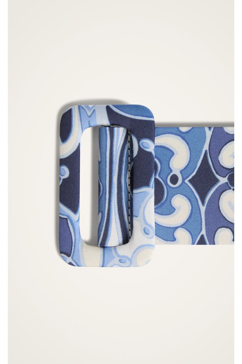 Medium Belt, Alternate, color, Cocoon Blue