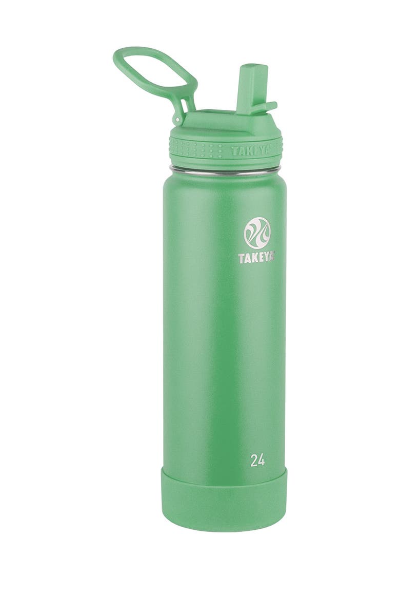Takeya Actives 24 oz. Straw Bottle - Mint, Alternate, color, 