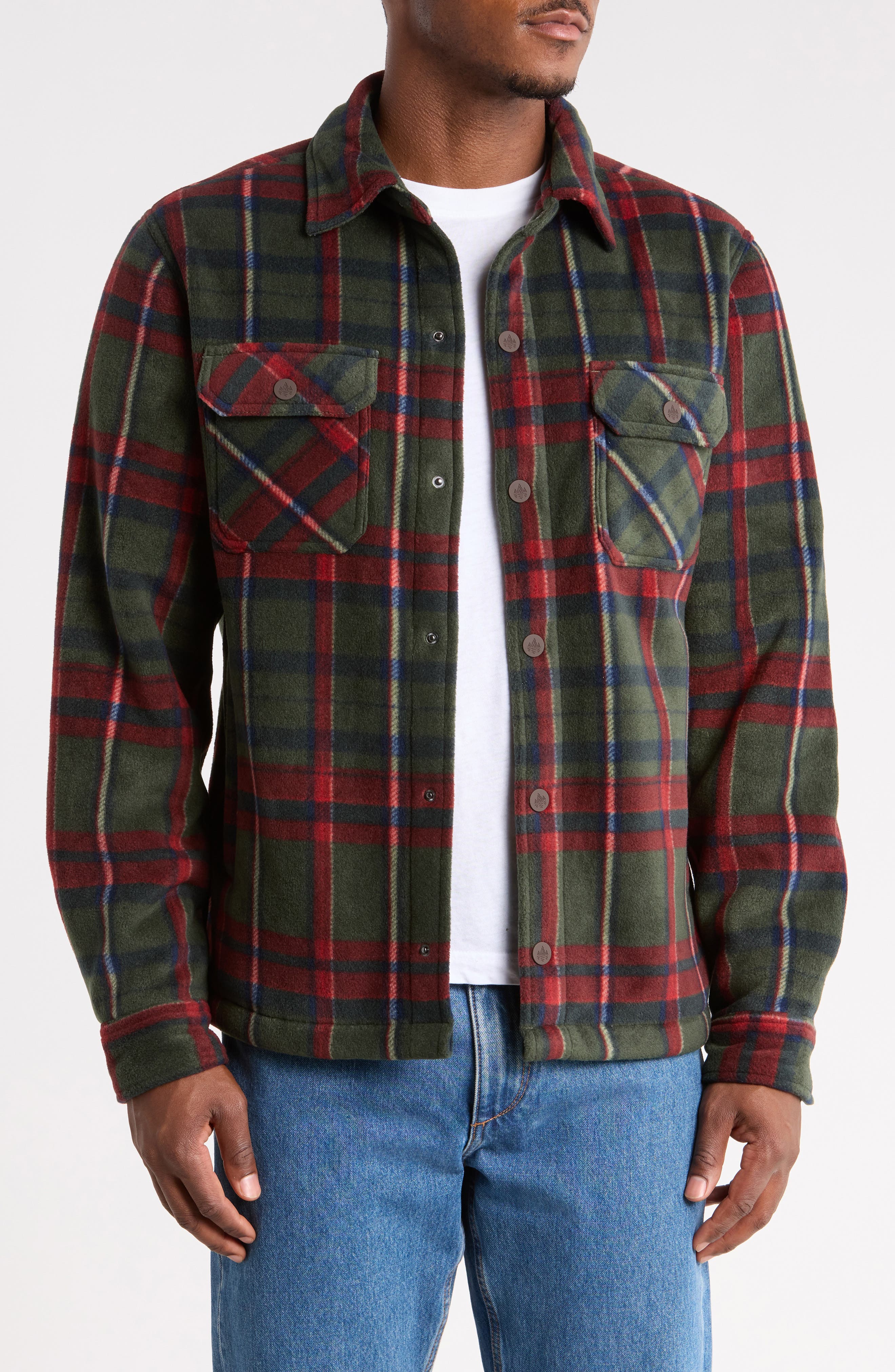 Edgewood Bonded Fleece Shirt Jacket