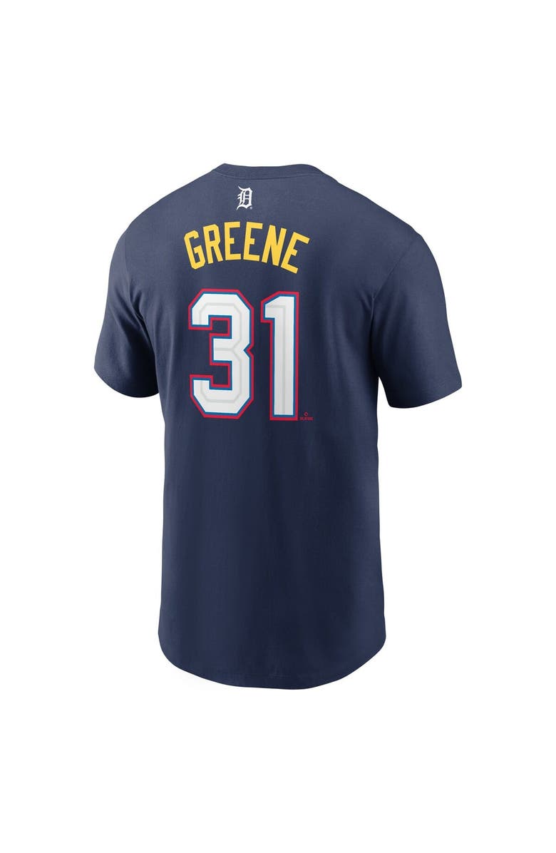 Nike Men's Nike Riley Greene Navy American League 2025 All-Star Edition Name & Number T-Shirt, Alternate, color, 