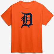 Logo Athletic Men's Logo Athletic Orange Detroit Tigers Official Logo T-Shirt
