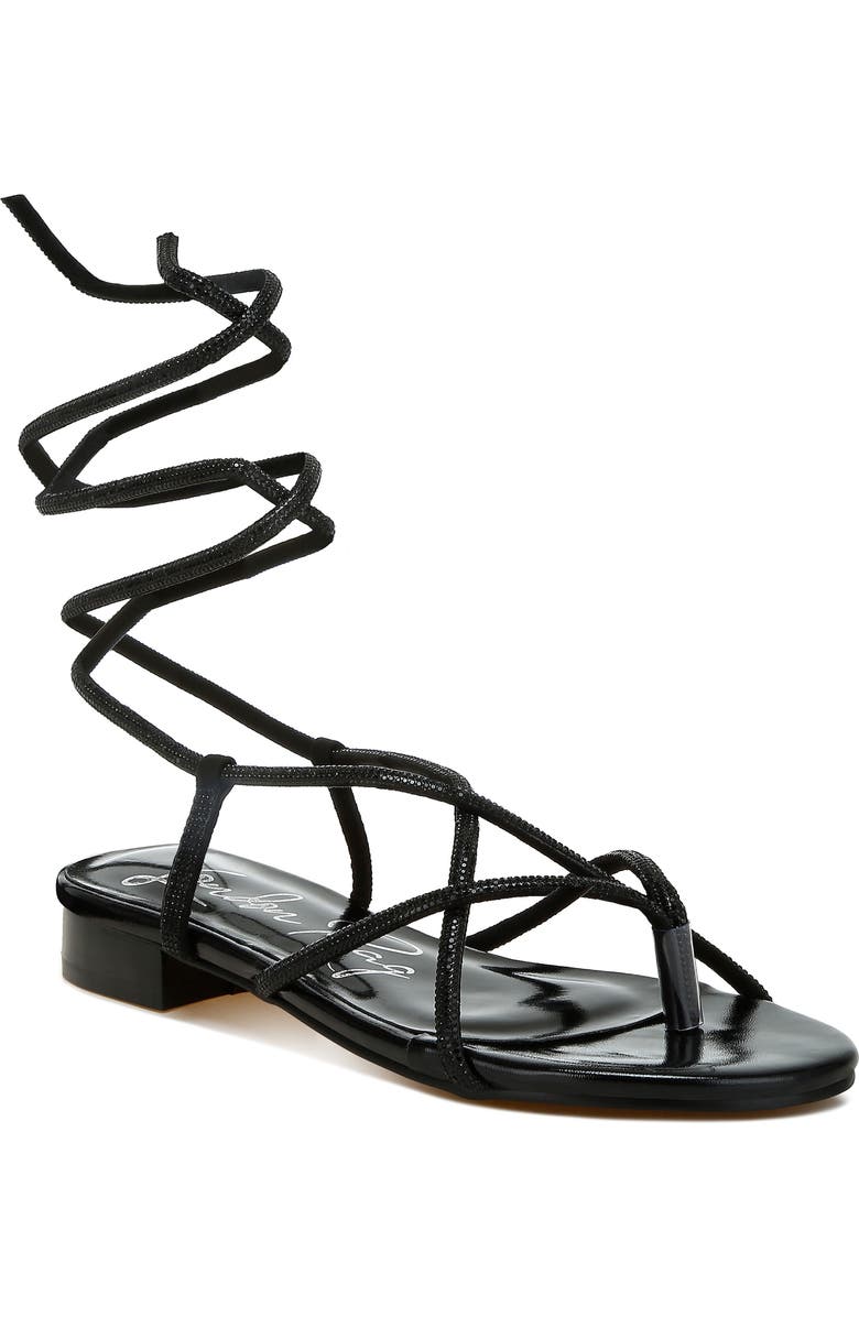 LONDON RAG Babbity Embellished Gladiator Sandal, Main, color,