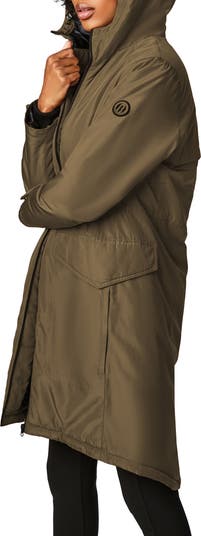 Insulated Hooded Raincoat