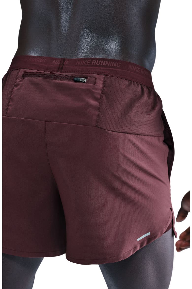 Dri-FIT Stride 2-in-1 Running Shorts, Alternate, color, BURGUNDY CRUSH/ SILVER
