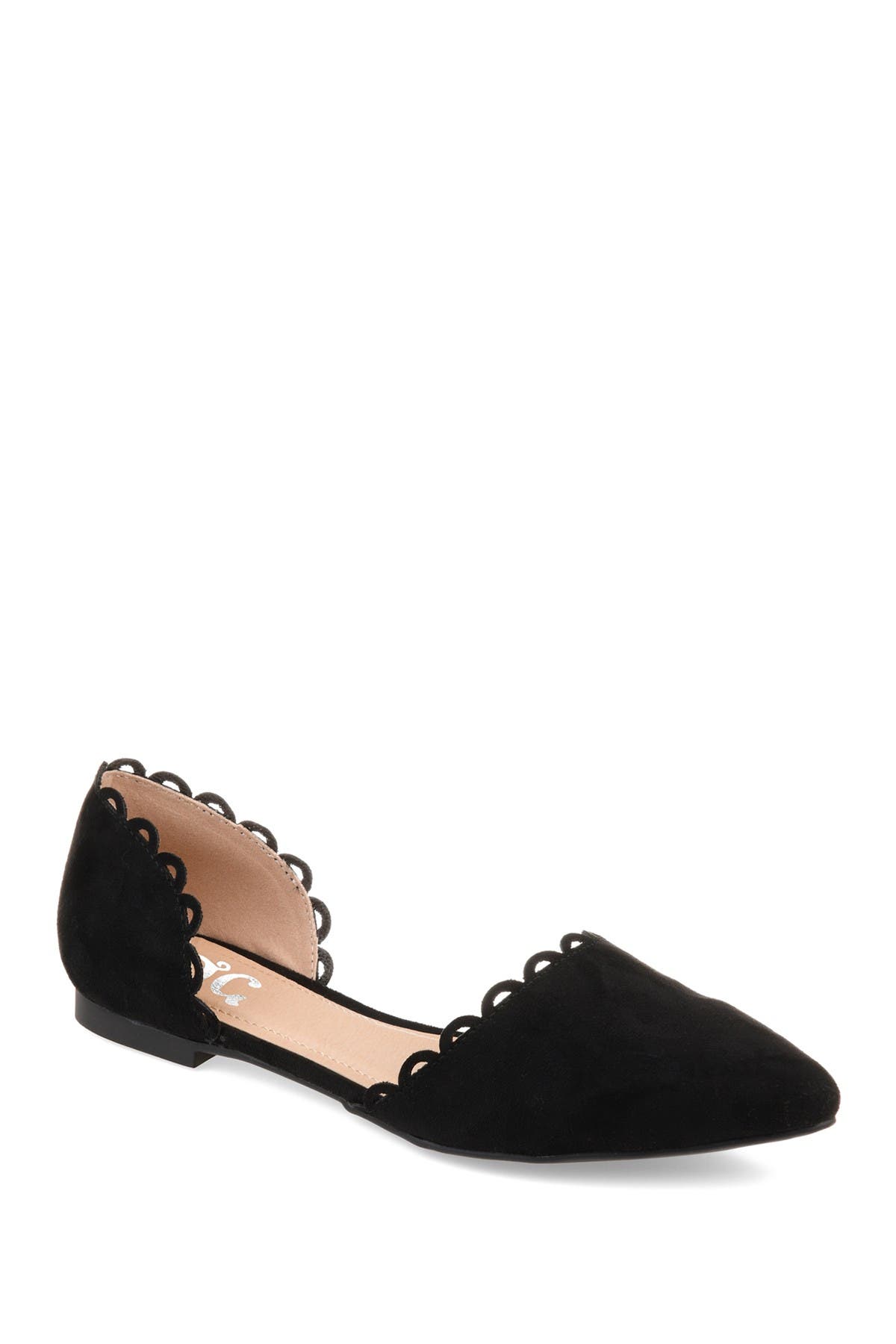 Journee Collection JOURNEE Jezlin Flat, Alternate, color, Black