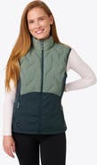 Mobile Warming Women's Natural Down Hybrid Heated Vest