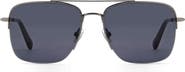 Fossil 57mm Rectangular Sunglasses