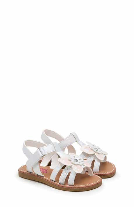 RACHEL SHOES Kids' Braided Flower Sandal