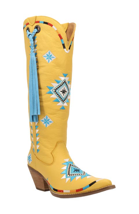 Terracotta Leather Western Boot