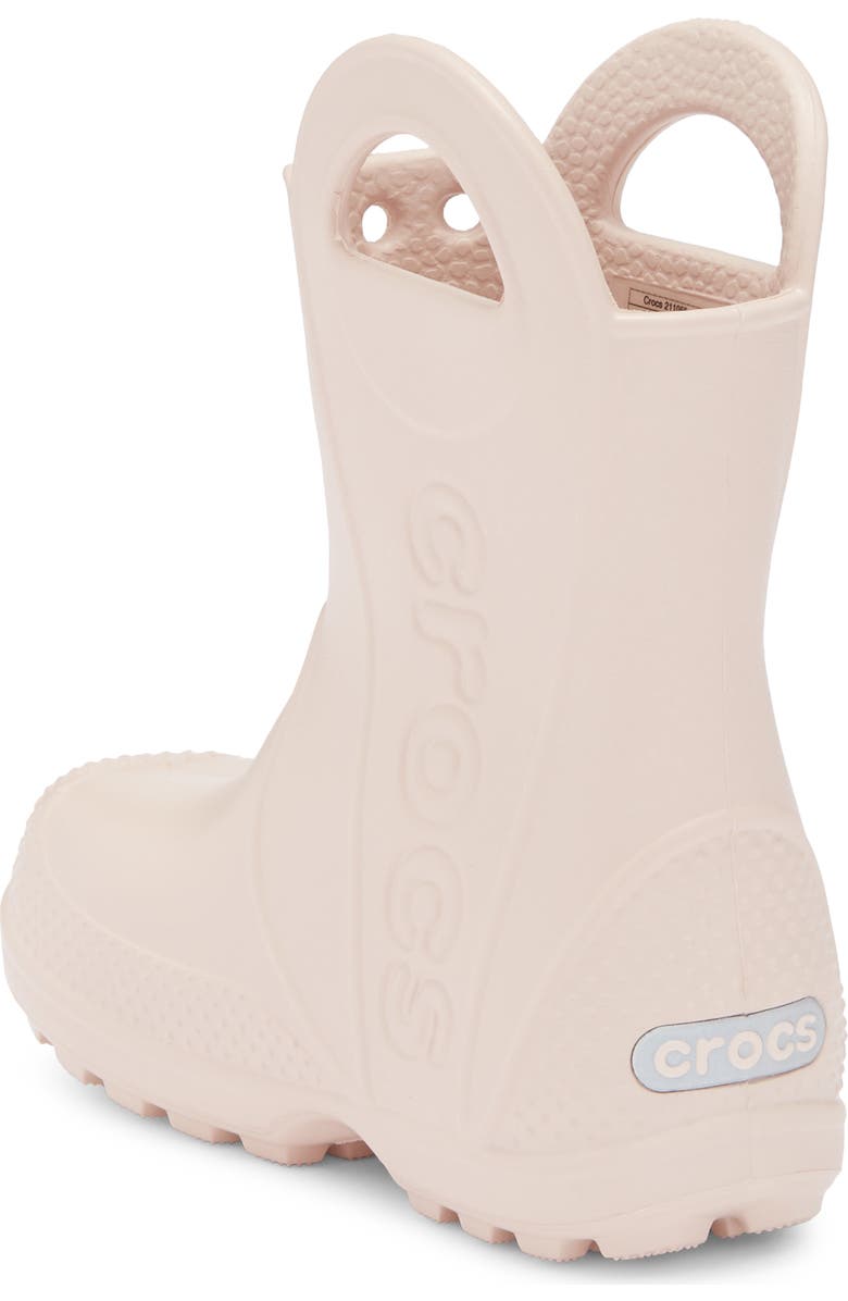 CROCS Kids' Handle It Rain Boot, Alternate, color, Quartz