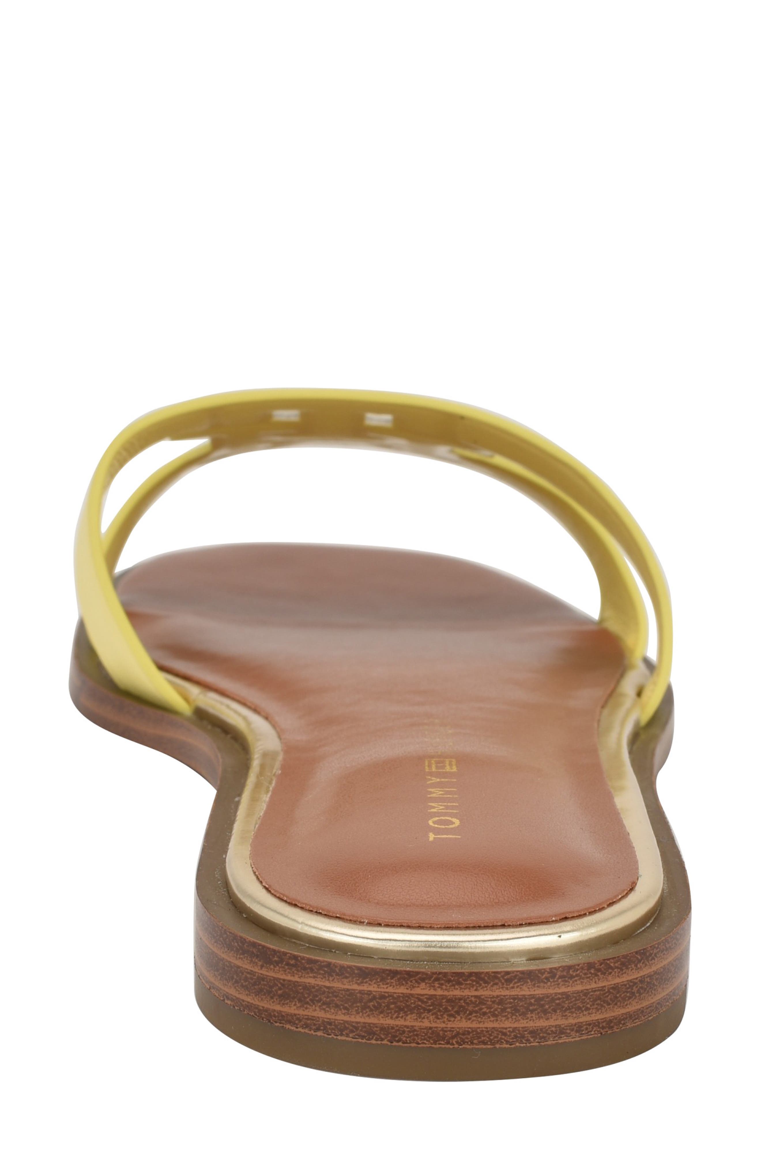 Tommy Hilfiger Terenz Slide Sandal, Alternate, color, Yellow