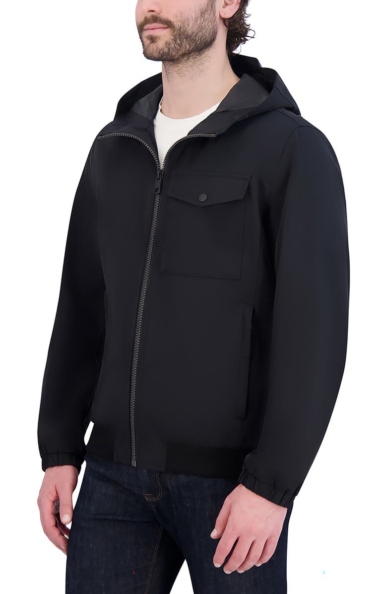 Cole Haan Hooded Jacket, Alternate, color, 