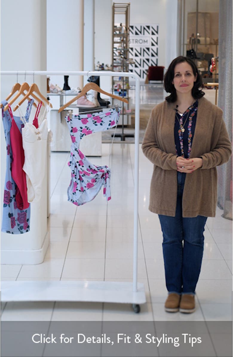 Strapless Cutout One-Piece Swimsuit, sales video thumbnail