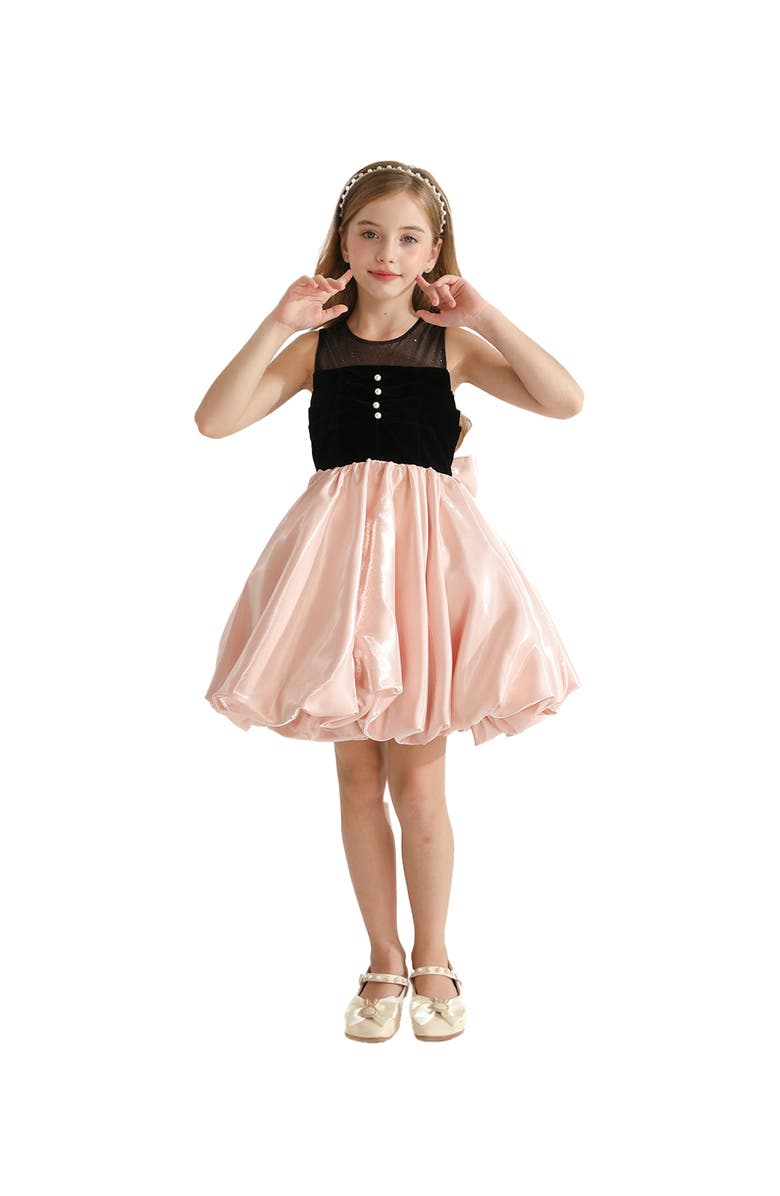 Tulleen Piazza Dress, Alternate, color, Black