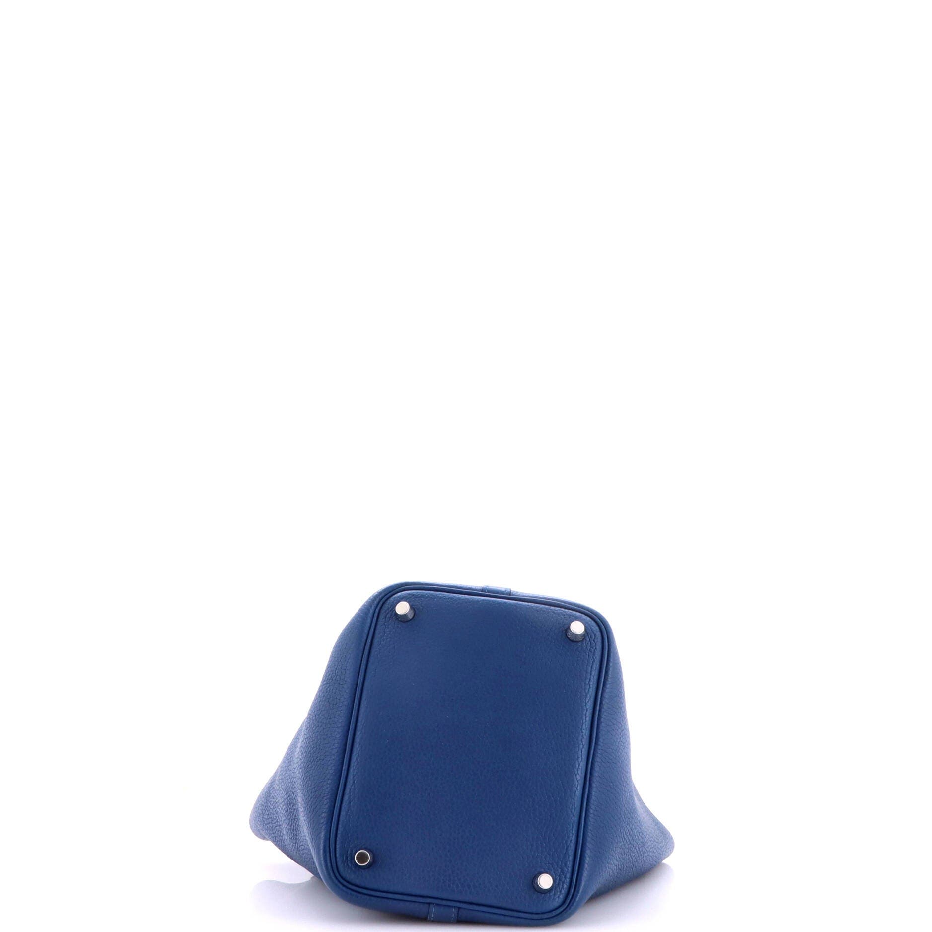 Eclat Picotin Lock Bag Clemence PM, Alternate, color, Blue