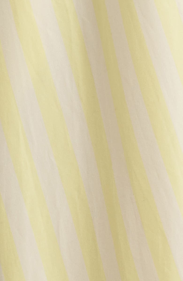 FRNCH Selkie One-Shoulder Organic Cotton Fit & Flare Dress, Alternate, color, Beurre