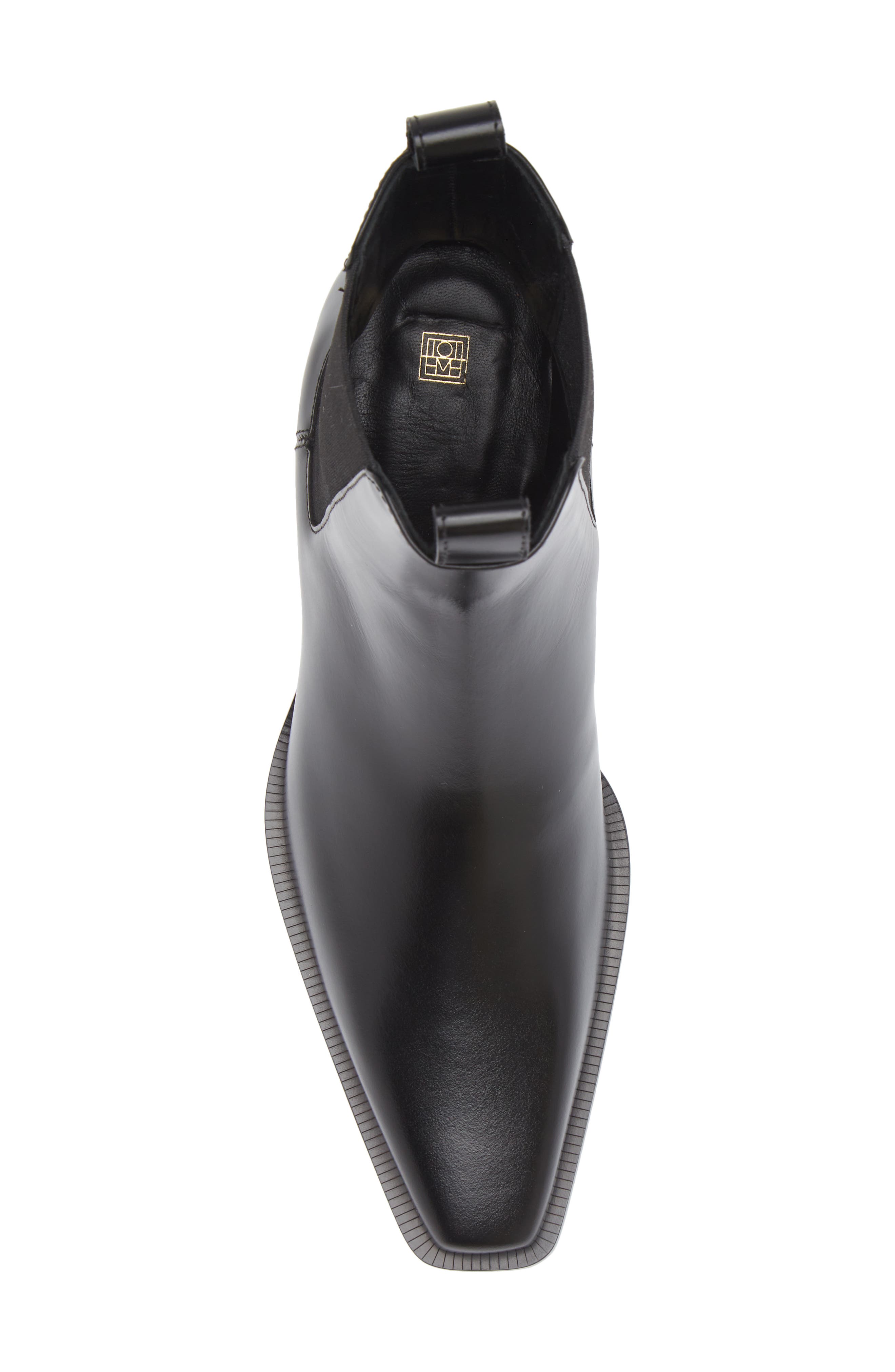 TOTEME City Chelsea Boot, Alternate, color, Black