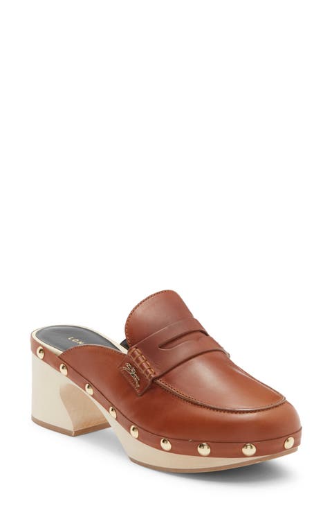 Leather Clog (Women)