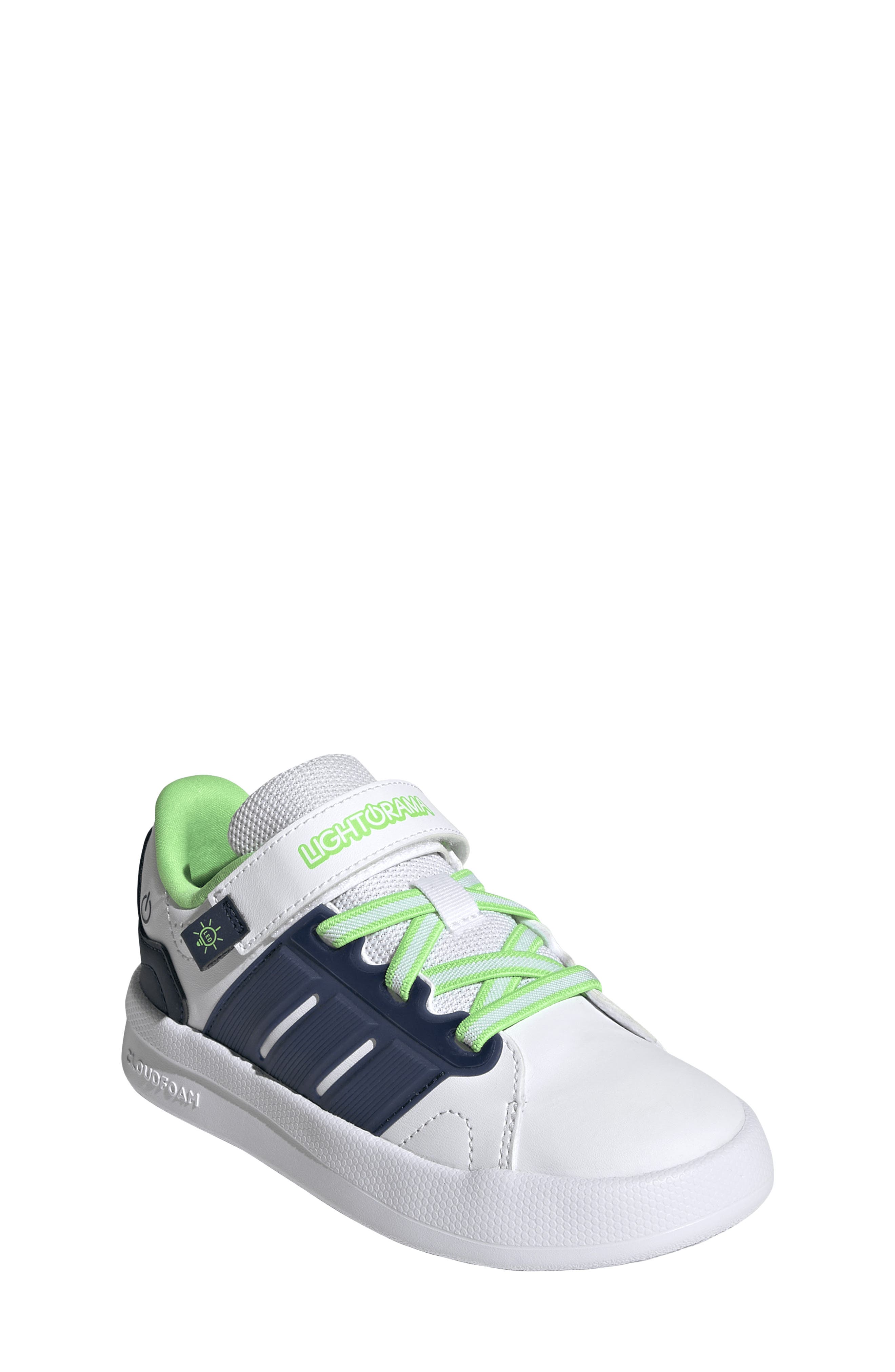 WHITE/ INDIGO/ GREEN