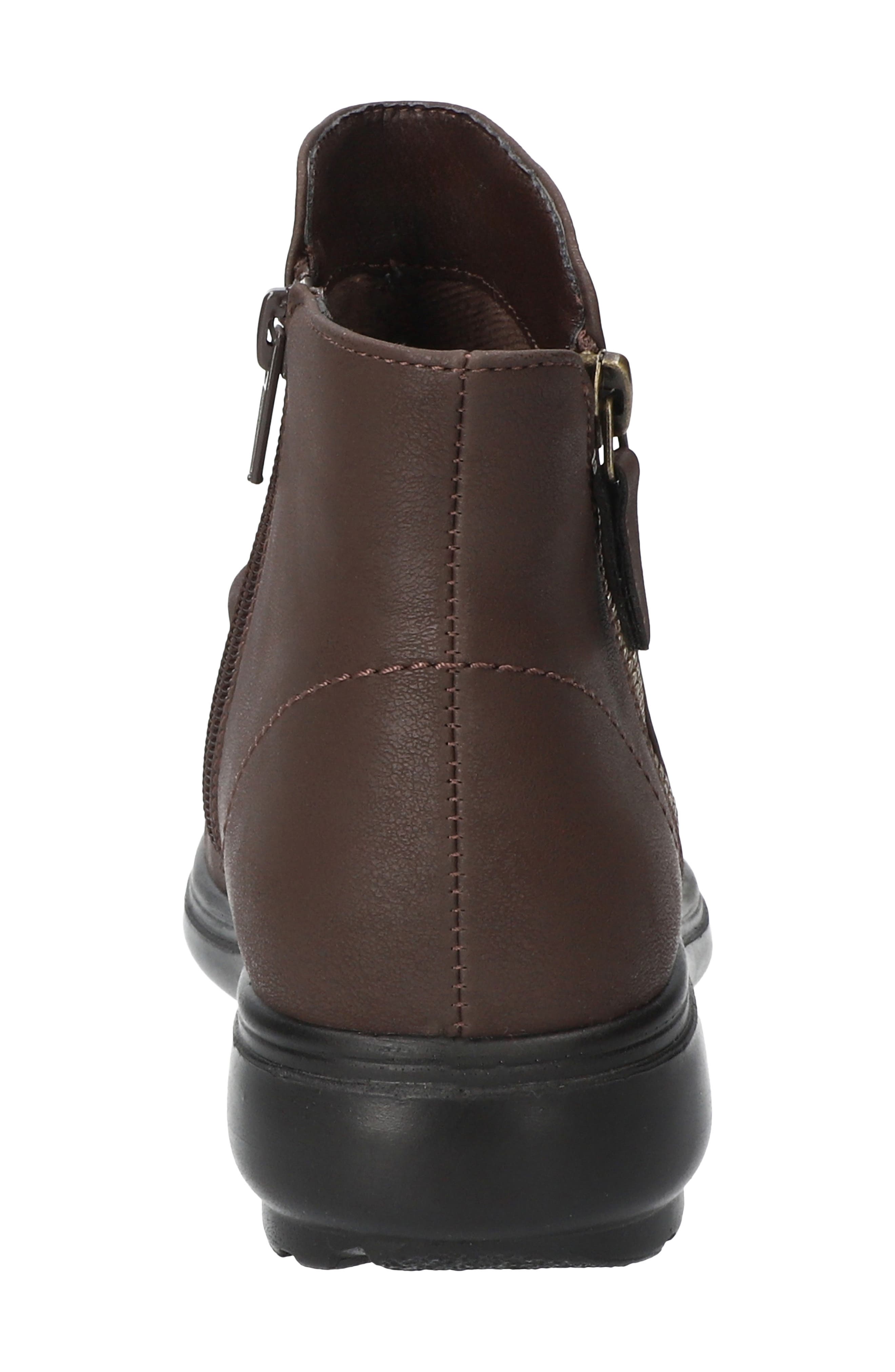 EASY STREET Lyra Bootie, Alternate, color, Brown Matte