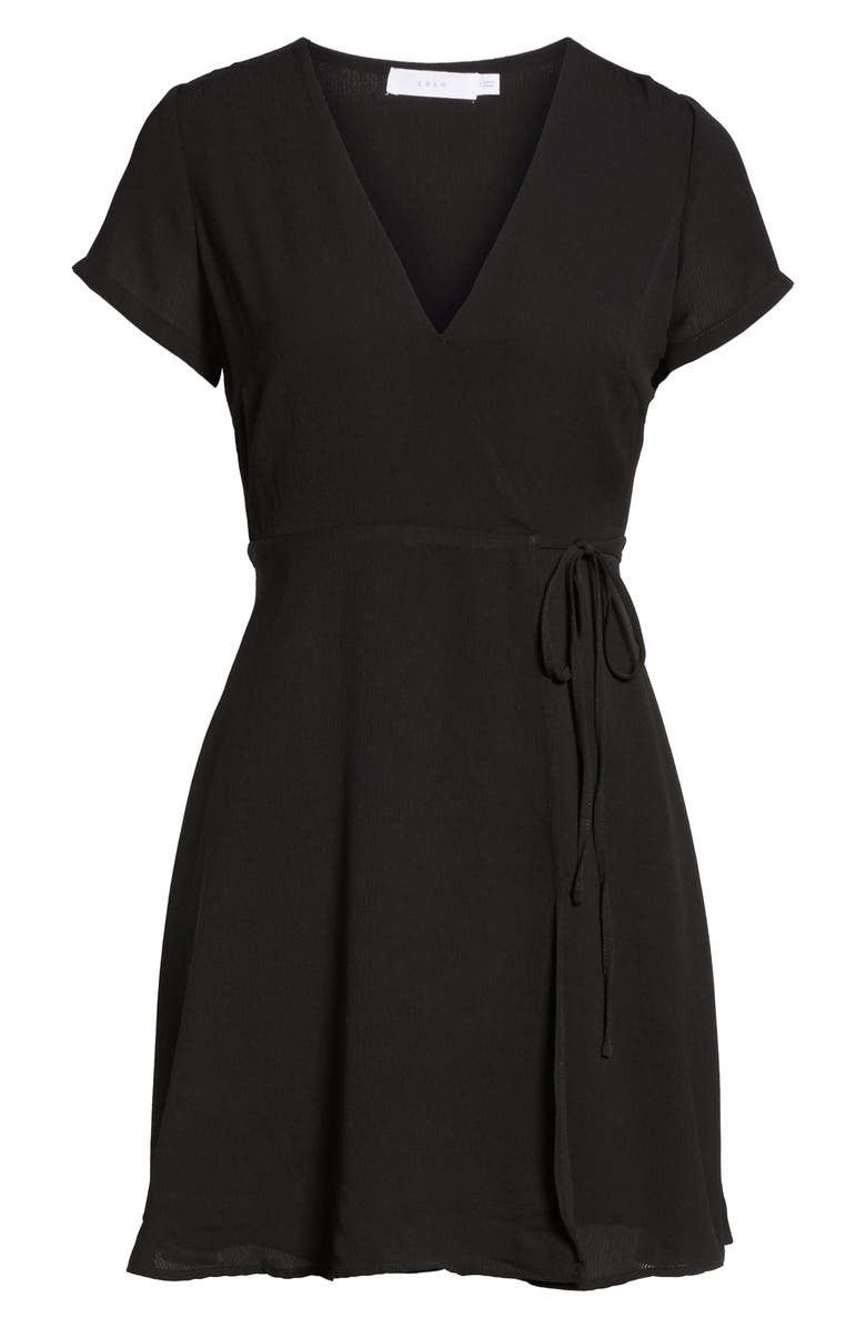 All in Favor Olivia Wrap Dress, Alternate, color, 
