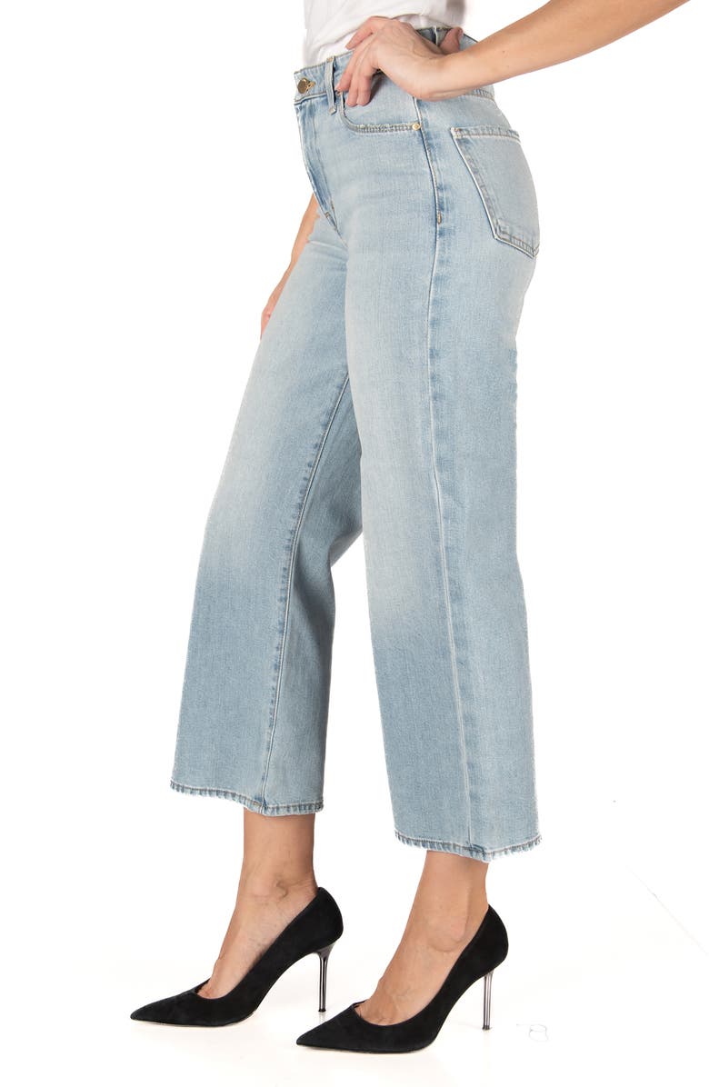 Fidelity Denim Katie Crop, Alternate, color, Angel Blue