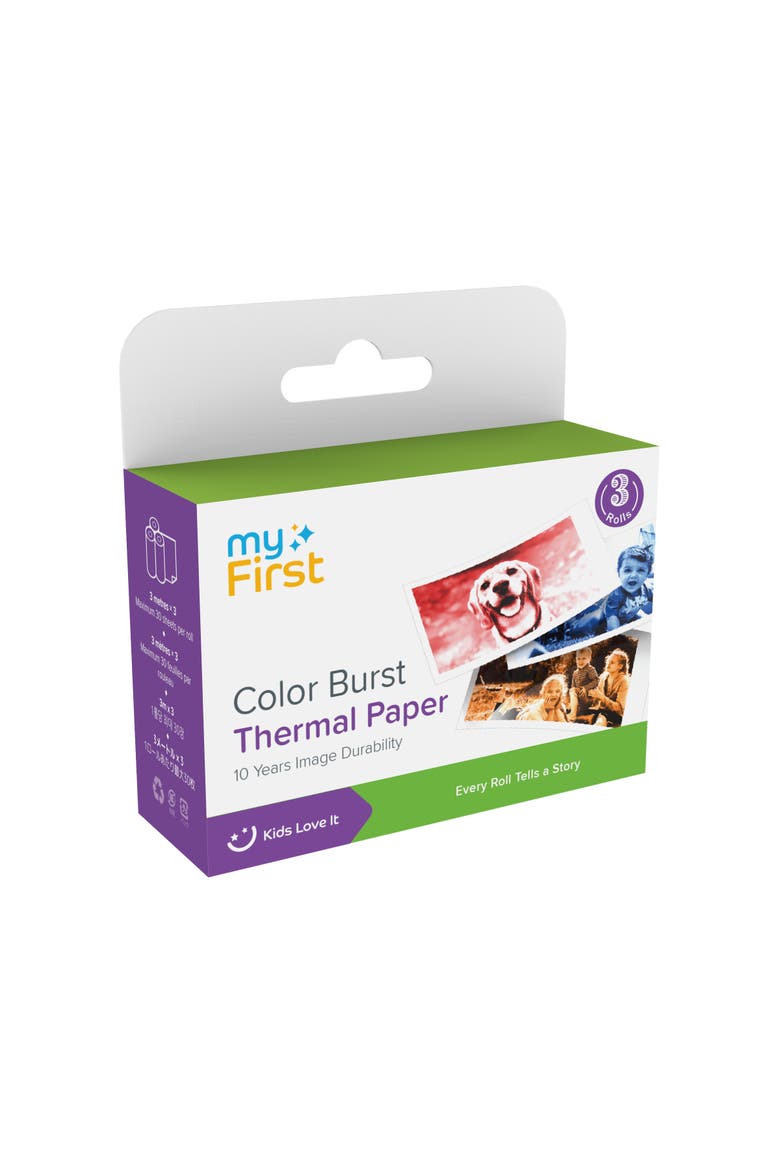 myFirst Color Burst Thermal Paper Refill for Insta 20 | Nordstrom