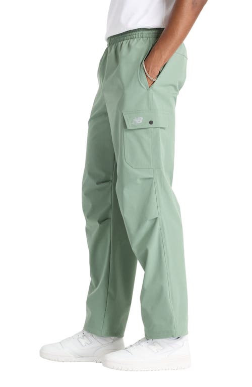 New Balance Water Resistant Stretch Ripstop Cargo Pants In Blue