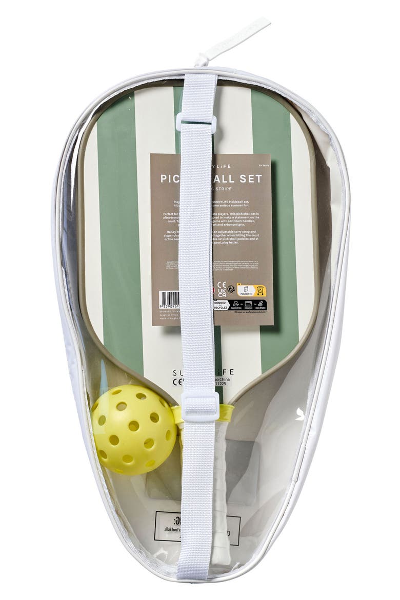 Rio Pickleball Set, Alternate, color, GREEN
