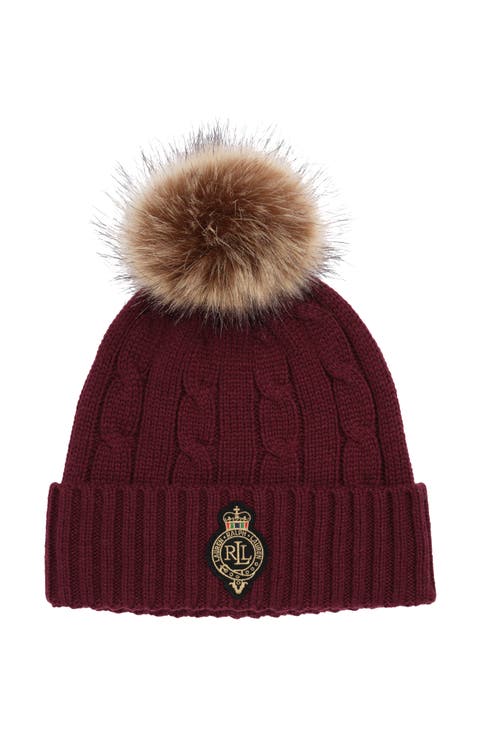 Cable Crest Patch Hat